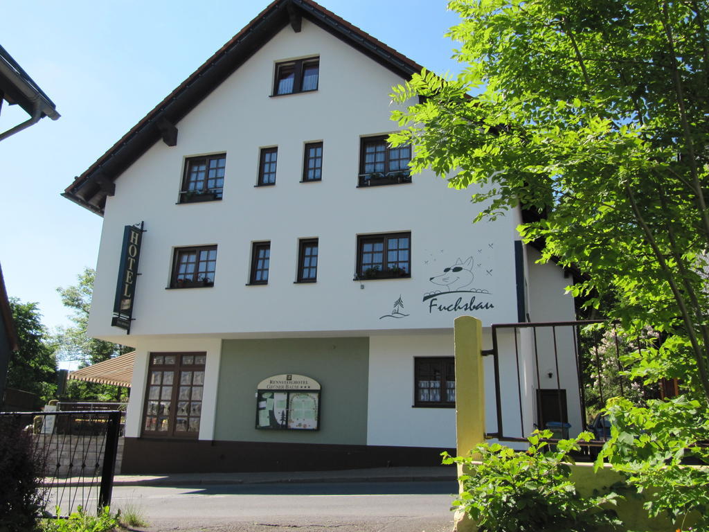 Rennsteighotel Gruener Baum Schmiedefeld am Rennsteig Εξωτερικό φωτογραφία